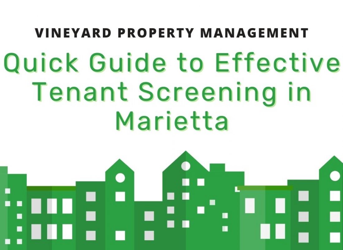 Quick Guide to Effective Tenant Screening in Marietta